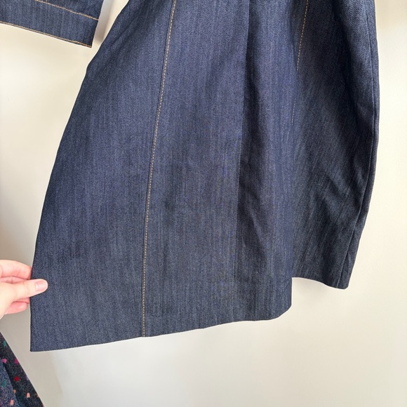 Cinq a Sept Lani Denim Cut-Out Mini Dress Indigo - Picture 7 of 10